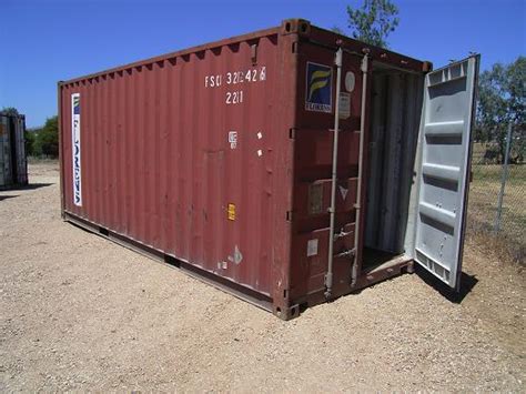 Standard Steel Shipping Containers Rural Container Supplies
