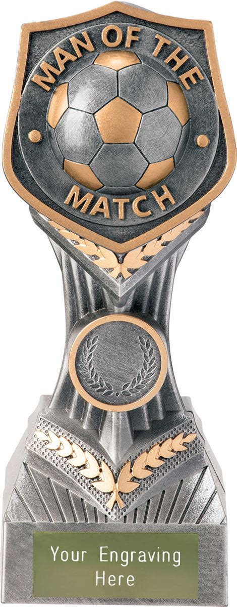 Football Man Of The Match Falcon Trophy 19cm 75