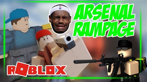Arsenal Roblox Gameplay Tutorial How To Destroy Noobs In Arsenal