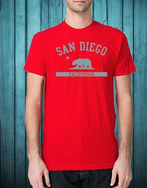 San Diego Mens Tshirts Mens Tops T Shirt