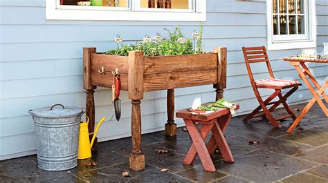 How To Build A Raised Herb Garden Planter This Old House