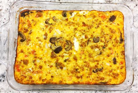2.bake at 350 for 45 minutes. Breakfast Casserole - Christianne's Corner