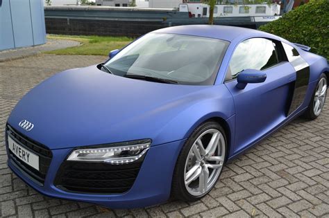 Florida's premier auto customization and protection shop. Audi R8 wrapped in high performance Avery Dennison Supreme ...