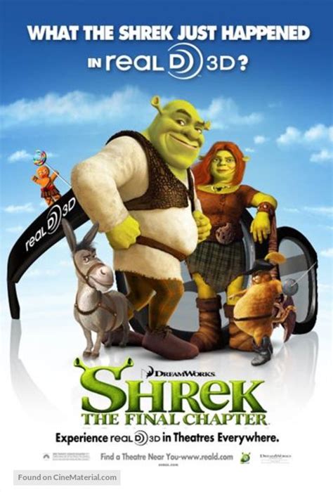 Shrek Forever After 2010 Movie Poster