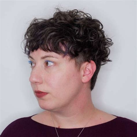May 11, 2021 · get a short haircut and edge up. 50 Best Haircuts and Hairstyles for Short Curly Hair in ...