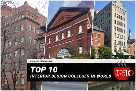 List Of Top 10 Interior Design Colleges In World 2021 Best Top 10