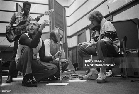 american jazz flautist herbie mann with bassist calvin fuzzy news photo getty images