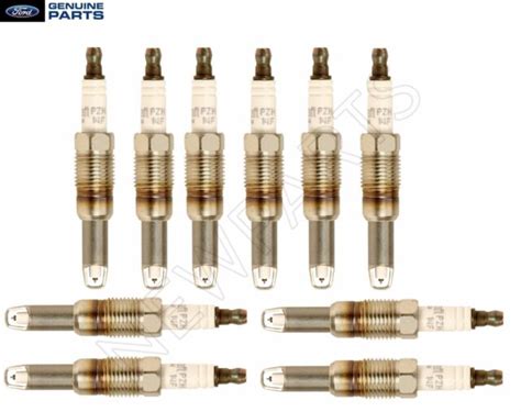 New For Ford F 250 F 350 F 450 Super Duty F53 Set Of 10 Spark Plugs
