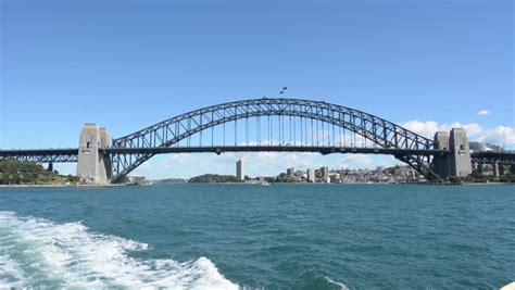 The Iconic Famous Sydney Harbour Bridge Australia At First