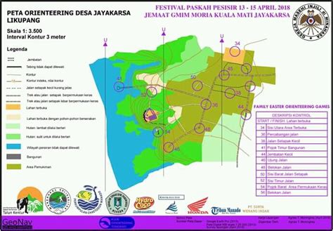 Laporan praktikum sig acara xi.peta penggunaan lahan dibuat. Peta Orienteering Indonesia