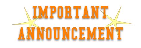 Important Announcement Clipart 10 Free Cliparts Download Images On