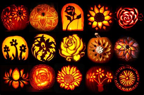 25 Beautiful Floral Pumpkin Carving Ideas 2020 Pumpkin Carving