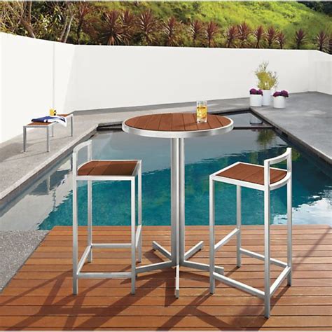 Montego Outdoor Bar Table Modern Outdoor Bar Tables And Stools And Bar