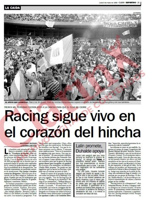 Día Del Hincha De Racing ¿por Qué Se Celebra El 7 De Marzo