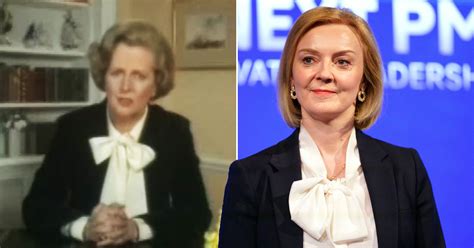 Liz Truss Wears ‘identical Outfit To Margaret Thatcher At Tory Leadership Debate Eesti24