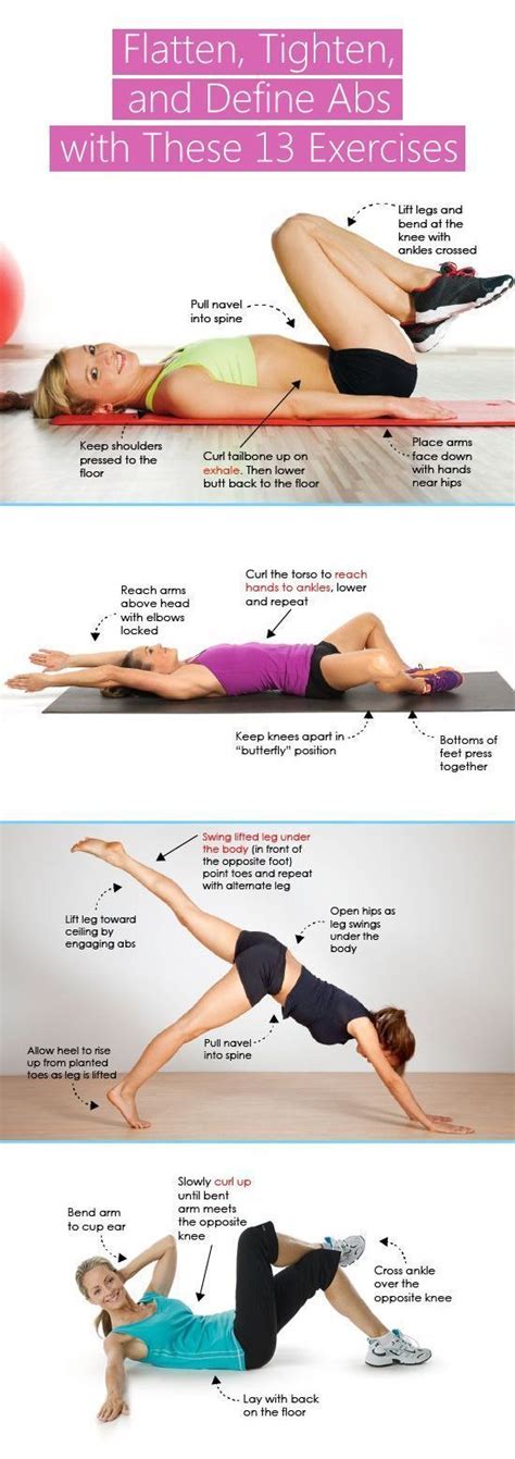 Flatten Tighten Define Abs With These 13 Exercises