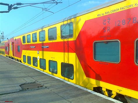 This is the first ac double decker train b/w chennai central and bangalore city. My Experience with the Chennai Bangalore Double Decker ...