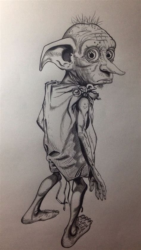 Harry Potter Dobby Drawing