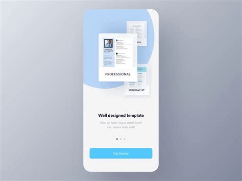 A ui developer cv sample and ux designer cv template. EZY - CV Builder App ( Walkthrough) by Luova Studio