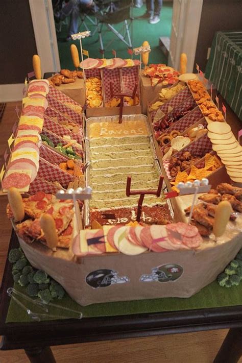 Make The Ultimate Super Bowl Snackadium Step By Step Guide Superbowl