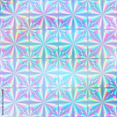 Holographic Paper Hologram Sticker Texture Multicolor Background
