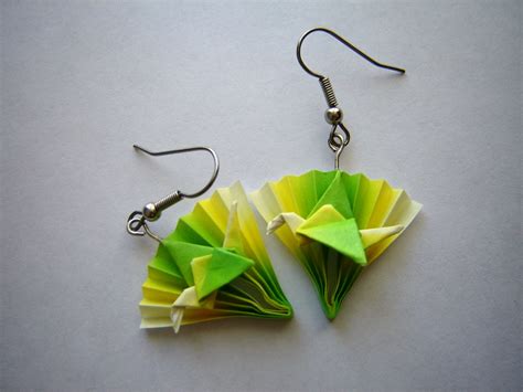 Origami Earrings