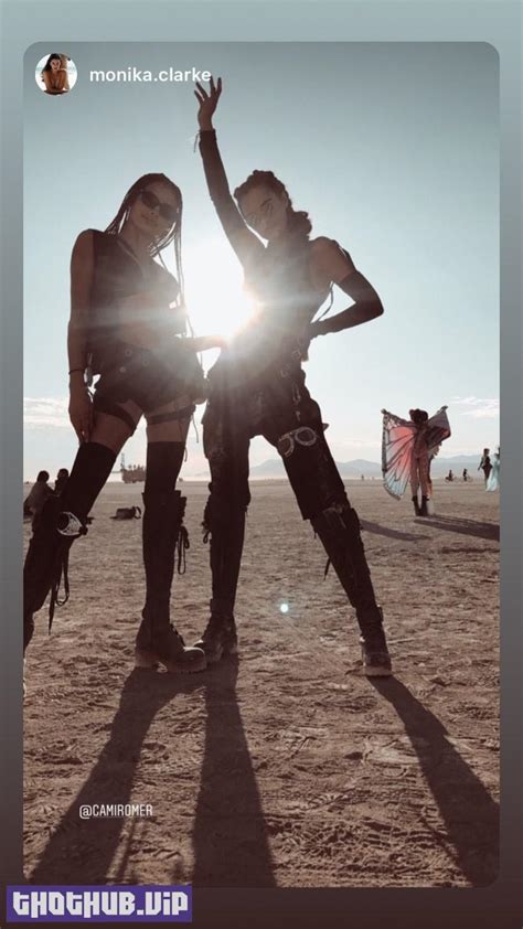 Cami Romero Sexy At Burning Man Photos Videos Top Nude Leaks