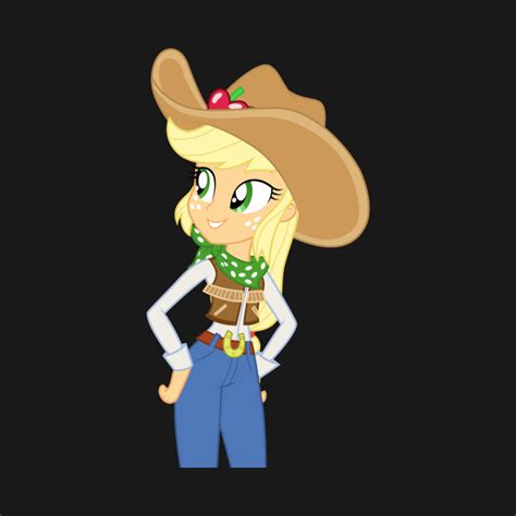 Cowgirl Applejack Equestria Girls Hoodie Teepublic
