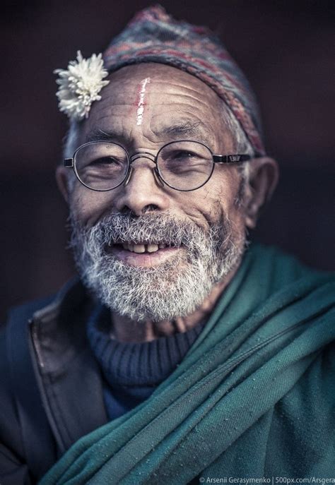 Portrait Of An Old Nepalese Man Portrait Old Portraits Male Portrait