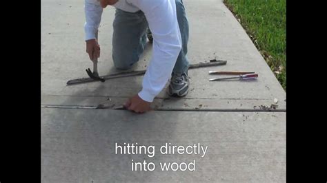 How To Repair Expansion Joints In Concrete Driveway