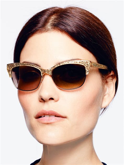 Lyst Kate Spade New York Shira Sunglasses In Natural