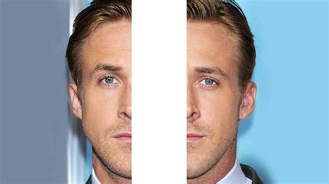 Perfectly Symmetrical Ryan Gosling Youtube