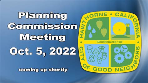 Planning Commission Meeting 10522 Youtube