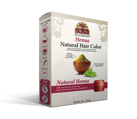 Okay Pure Naturals Herbal Henna Hair Color Natural Henna Natural Hair