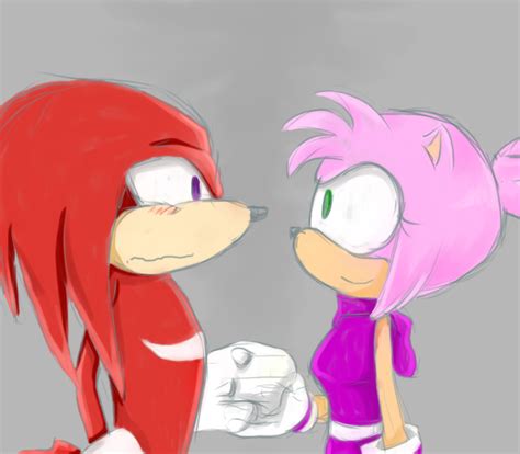 Knuckles X Amy Sonic Couples Fanpop