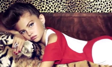 Thylane Lena Rose Blondeau Shocking Images Of Year Old Vogue Model Daily Mail Online
