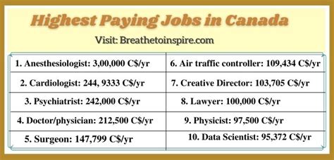 Career Guide Best List Of Highest Paying Jobs In The World 2021top 10