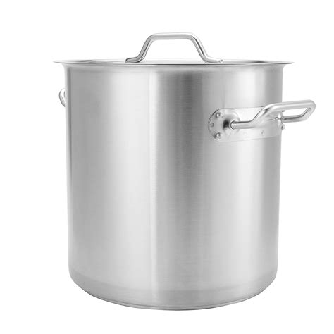Bestller Commercial Grade Stainless Steel Stock Pot With Lid Non Toxic