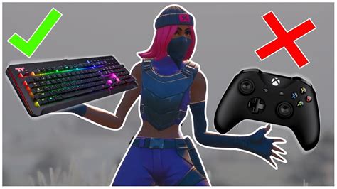 Fortnite On Keyboard And Mouse Youtube