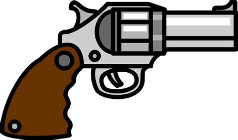Pistol Clipart Revolver Barrel Pistol Revolver Barrel Transparent Free