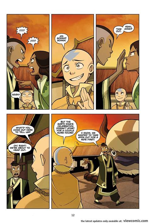 Avatar The Last Airbender The Promise Part View Comic Avatar Airbender Avatar