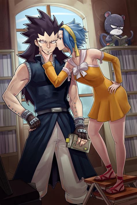 artstation gajeel and levy fairy tail