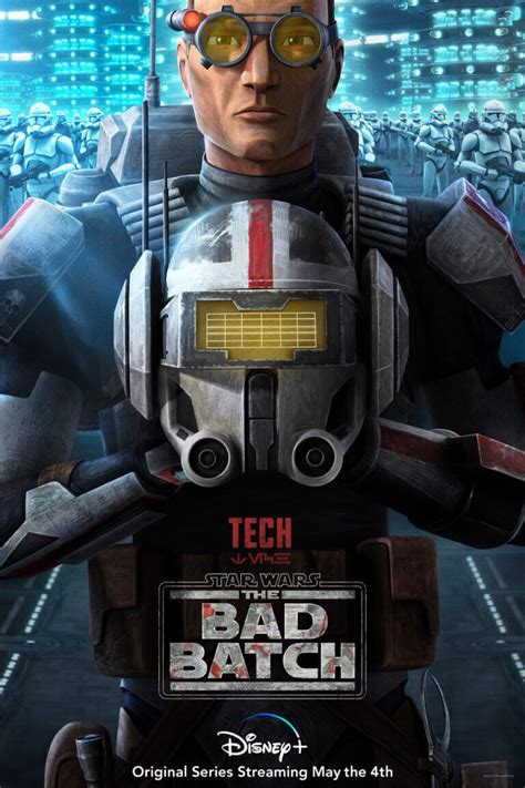 “the Bad Batch” Tech Character Poster Released Disney Plus Informer