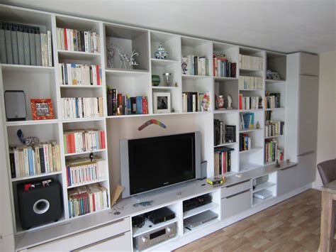 Biblioth Que Sur Mesure Mobilier D Int Rieur Meuble T L House Interior