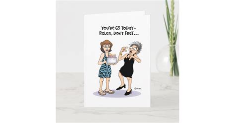 Funny 65th Birthday Card