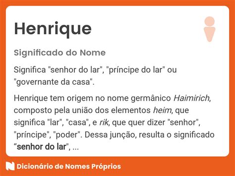 Apelidos Para O Nome Henrique