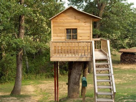 Treehouse Posts Backyard Clubhouse Kits Diy Build Plans - Decoratorist ...