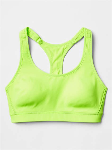 Order here and be a part of the action! Gap High Impact Sports Bra in Yellow (ALLURING YELLOW 335 ...