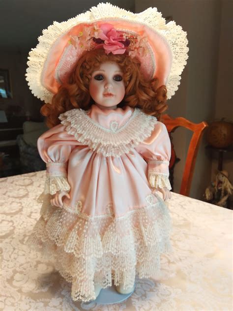 18 Inch Collectible Porcelain Doll 1992 Seymour Mann The Connoisseur Collection Etsy