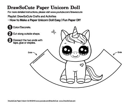 How To Make A Paper Unicorn A Unicorn